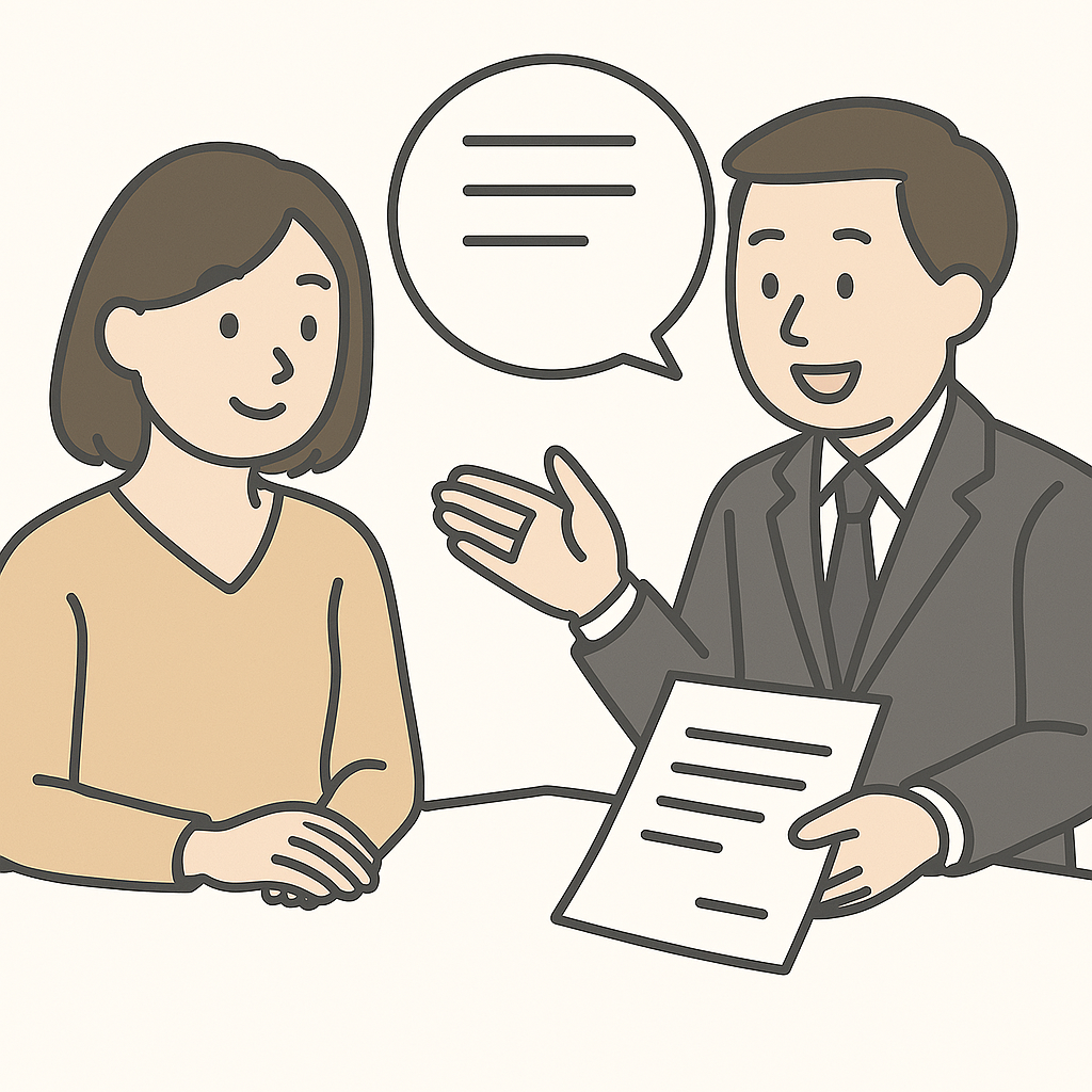 無料相談・ヒアリングのイメージ
