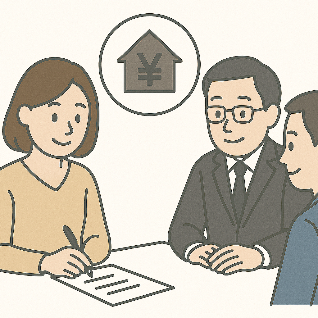 住宅ローンの手続きのイメージ