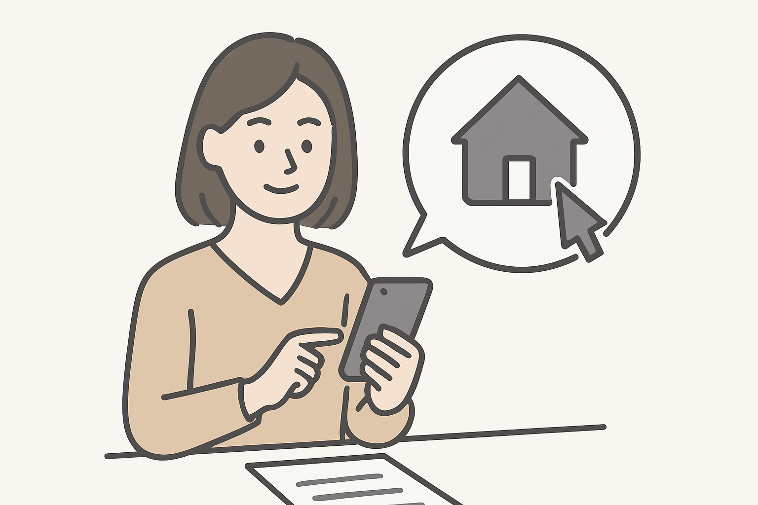 無料査定依頼のイメージ